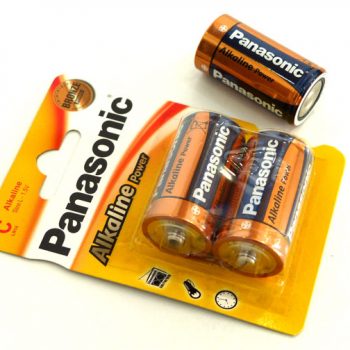 Pilas Alkalinas C (LR14) - 1.5 V.