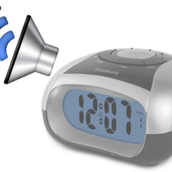Reloj mesa despertador Parlante