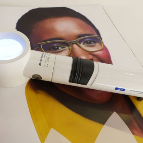 Lupa led 7x baja visión System Vario Plus Eschenbach