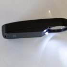 Lupa de mano de 7x con iluminación LED