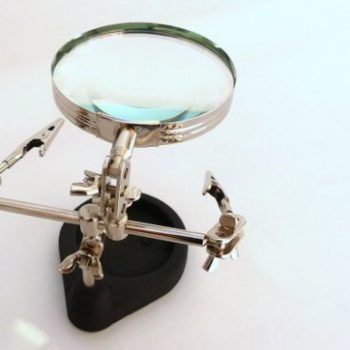 Lupa Robot electrónica soporte