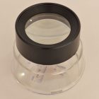 Lupa Base circular 7x con retícula (45 mm)