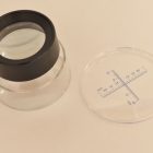 Lupa Base circular 7x con retícula (45 mm)