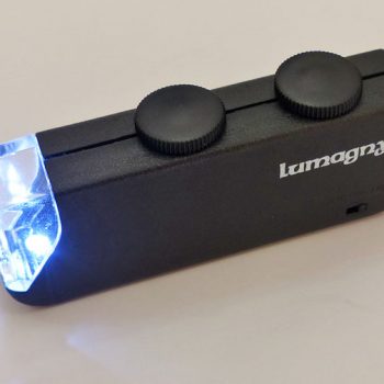 Microscopio portátil led zoom