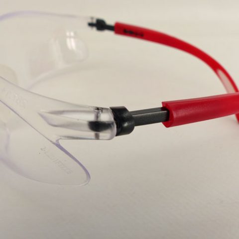 Gafas de Protección Varilla Roja Gafas de Protección Varilla Roja